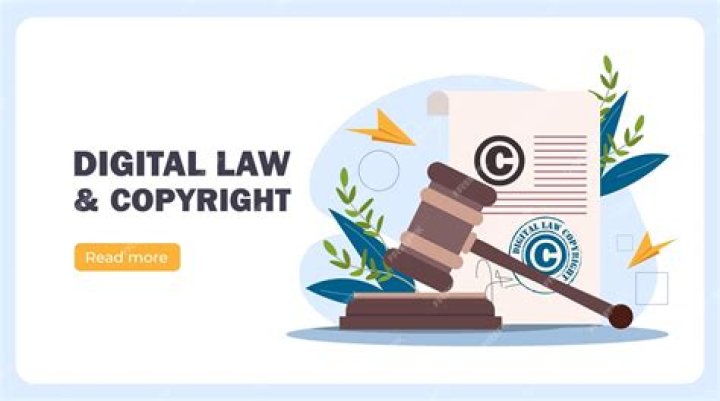 Copyright law concept