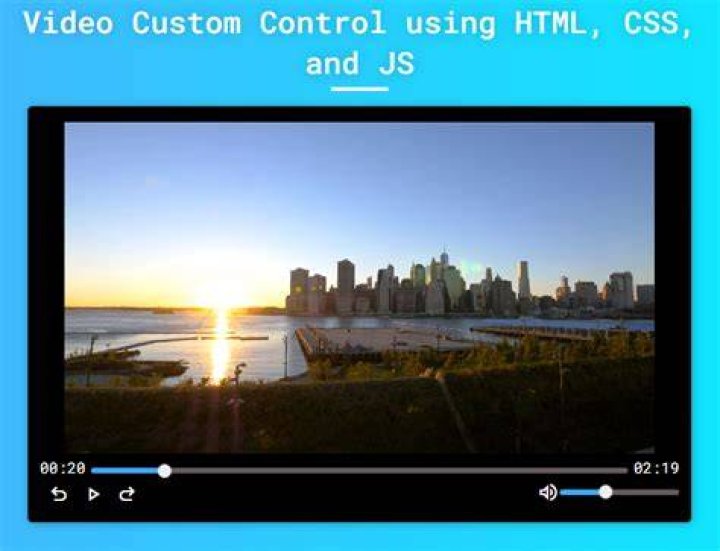 Streaming video player controls